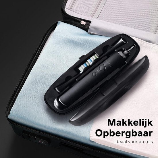 Bintoi® iSonic Black Series D700 - Elektrische Zahnbürste - Ultra Whitening