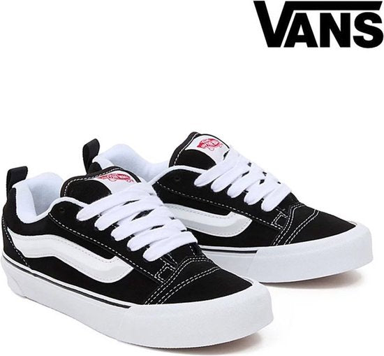 Vans Knu Skool Sneaker, schwarz, Textil