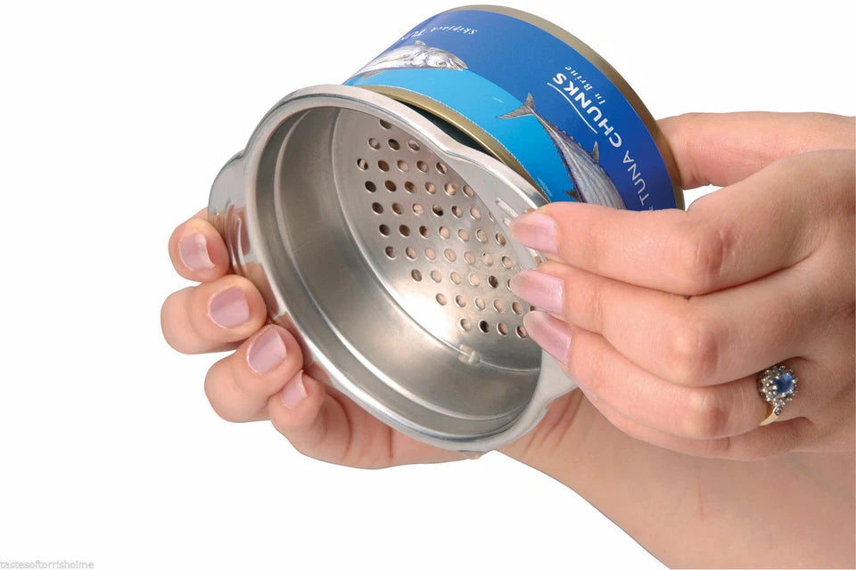 KitchenCraft Sieb aus Blech – Edelstahl – spülmaschinenfest
