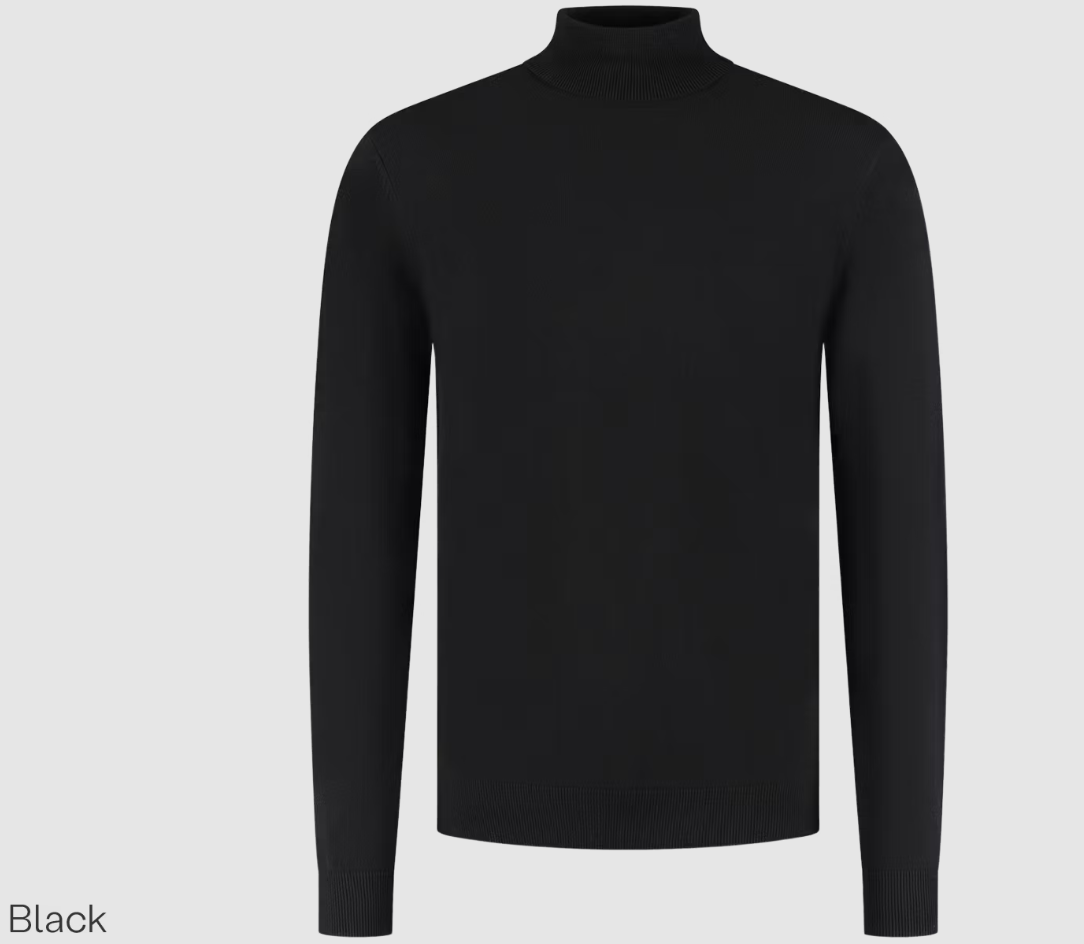 Boston Brothers Coll Pullover | Herren - Größe XXL - Schwarz