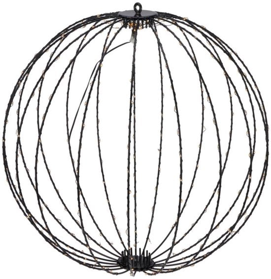 LED-Weihnachtskugel mit 240 Lichtern Ø 40cm, extra warmweiß