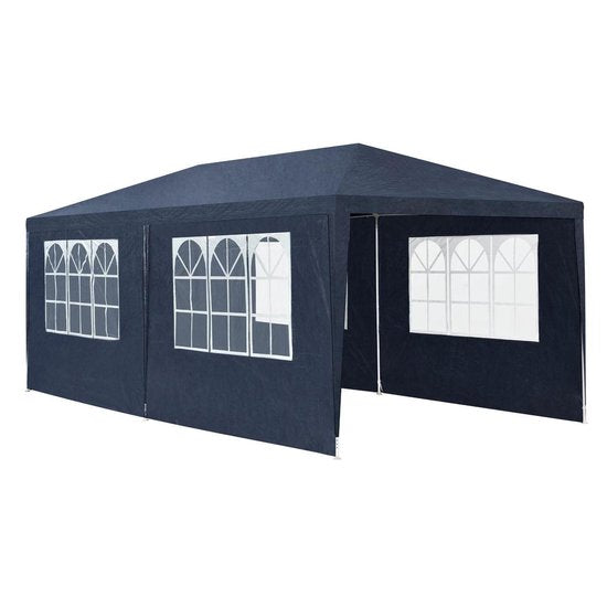 Partyzelt mit Seitenwänden - 3x6 M - Terrassenzelt Partyzelt