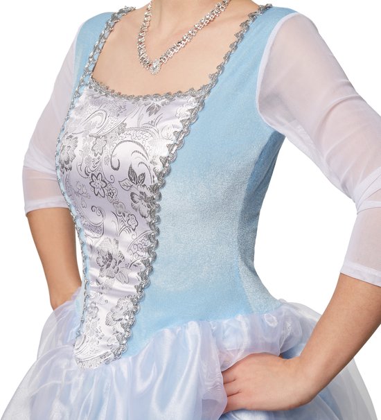 Dressforfun Faschingskostüm Verziertes Prinzessinnenkleid Cinderella – Damen – Größe M
