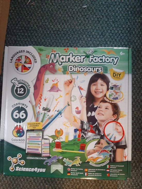 Science4you Marker Factory Dinosaurier