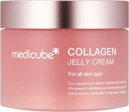 Medicube - Collagen Jelly Cream - 110 ml - Alle Hauttypen - Feuchtigkeitsspendend - Pflegend - Gesichtspflege - Koreanische Hautpflege