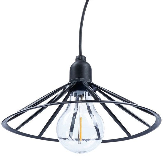 Vilde – LED-Gartengirlande für den Außenbereich – 6 Lampen – 5,5 m – Timer-Funktion