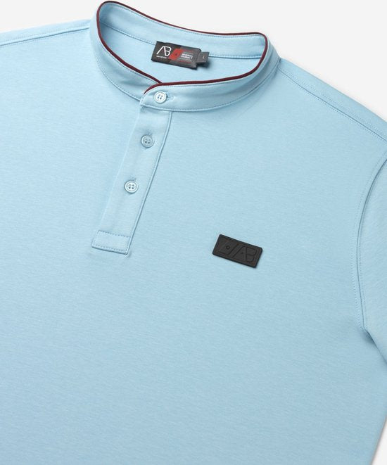 AB Lifestyle - Tokyo Polo | Himmelblau - Herren - Größe: XXL