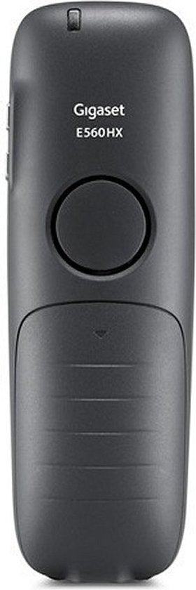 Gigaset E560HX - Einzel-DECT-Telefon - Schwarz