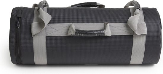 Rebblo Powerbag 15 kg - Trainingssandsack mit Griffen - Krafttraining - Polyester - Sport-Sandsack - ⌀ 23 x 59 cm