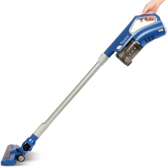 TurboTronic VS180 Kabelloser Stabstaubsauger mit Dustbuster - Blau