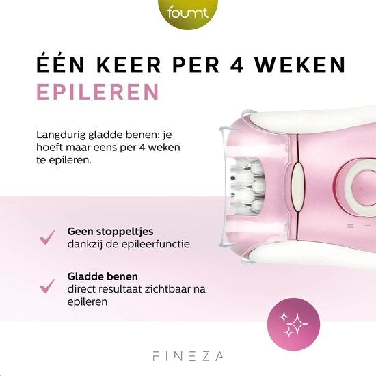 Fineza - Epilierer Damen - Rosa