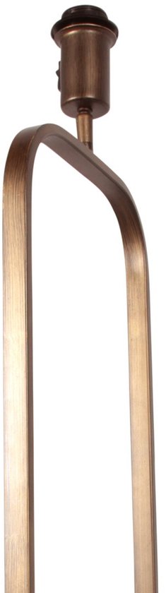 Bronzene Ständerlampe Stang 4740BR, klassische Metall-Ständerlampe mit Schwenkfunktion und einer Höhe von 147 cm, robustes Design von Steinhauer