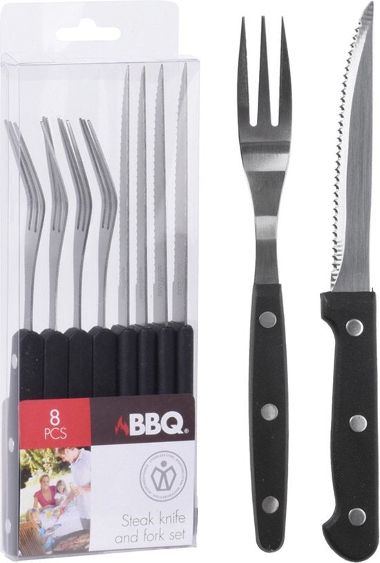 Barbecue-Besteck - 8-teilig