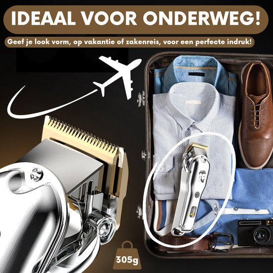 Professionelle kabellose Haarschneider - Haarschneider Herrenkopfhaar - Cheveux Haar - Haartrimmer - Friseur Haar Maschine - Haarschneider - Bart - Trimmgerät - Barbier Haarschneider - Barbier Trimmer - Friseur Kit