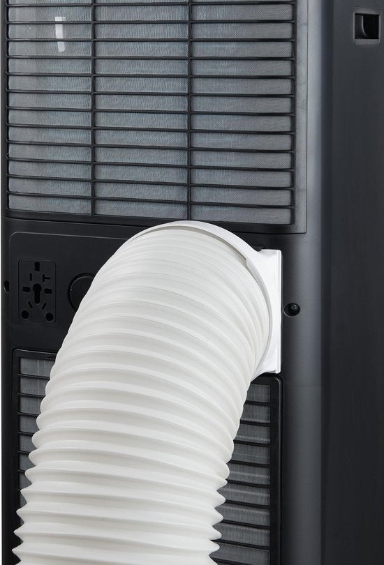 MOA - A010B - Klimagerät - 9000 BTU - mit Rädern - inkl. Fensterdichtungsset - Schwarz