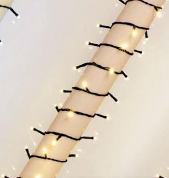 Sparkle Light Led 8m 120l Warm White Green Wire 24v Modulator Ext.2.5m
