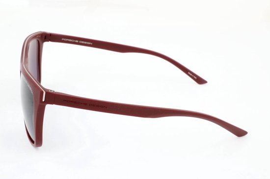 Unisex Porsche Design Sonnenbrille P8648 ø 56 mm Rot