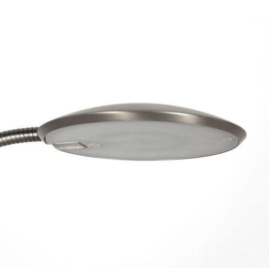 Steinhauer Exclusive – Tischlampe – Zenith2 – Stahl – Kunststoff und Metall – Schreibtischlampe – LED – 4397ST