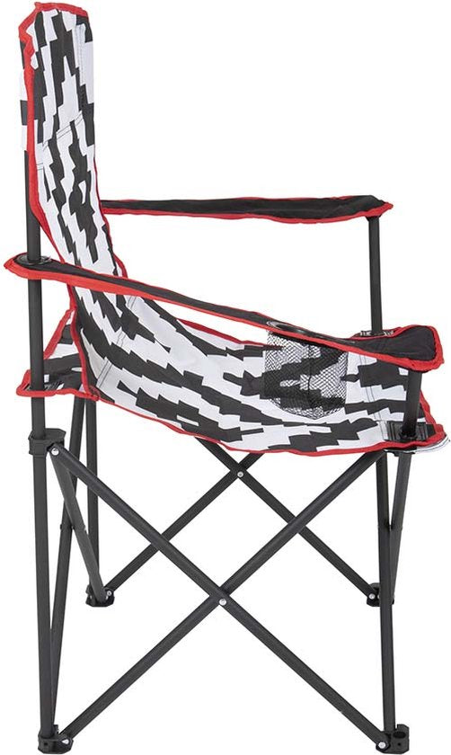 Bo-Camp - Urban Outdoor - Klappstuhl - Madison - Schwarz/Weiß