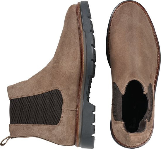 Bullboxer - Chelsea Boot - Männer - Taupe - 45 - Stiefel
