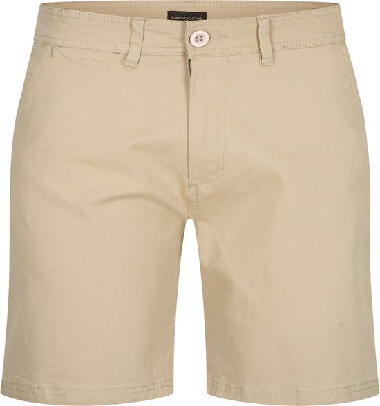 Cappuccino Italia - Herren Shorts Chino Short Sand - Beige - Größe L