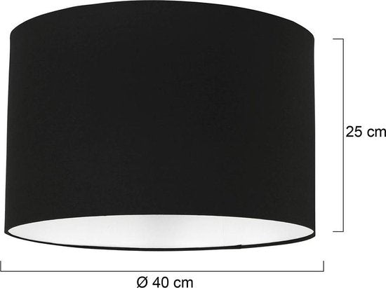 Lampenschirm Mexlite Caps - Schwarz