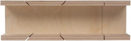 Toolland Gehrungslade, präzise Schnitte, ideal für Profis und Heimwerker, 350 x 100 x 42 mm
