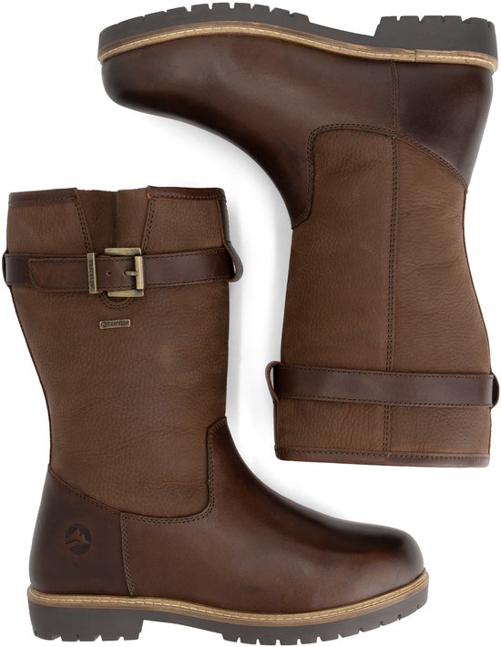 Travelin' Vadso Damen - Outdoor-Stiefel - Wasserdicht - Dunkelbraun - Größe 39