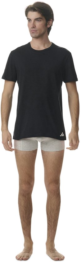Adidas T-Shirt mit Rundhalsausschnitt für Herren (3er-Pack) – Größe L