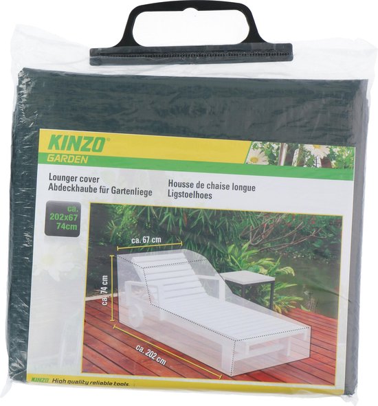 Kinzo Deckchair Cover - Abdeckung für Liegestuhl - 202 x 67 x 74 CM - Camouflage Farbe