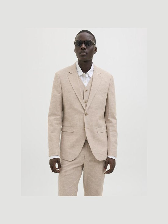 Jack & Jones Premium Blazer mit einer Knopfleiste JPRRIVIERA Slim Fit Blazer