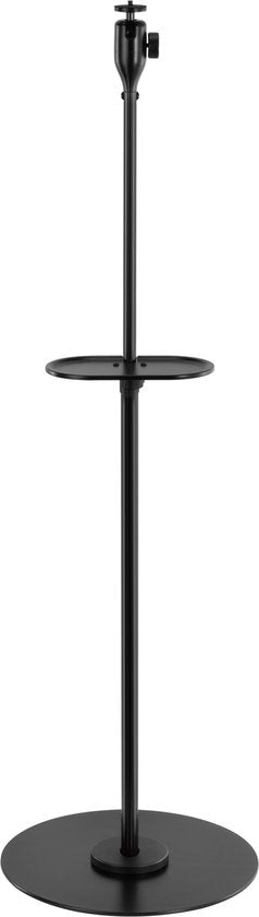 VDD - Beamer-Ständer - Beamer-Halterung - Beamer-Ständer - Beamer-Halterung - Beamer-Tisch - Medienregal - Neigbar - Höhenverstellbar - Schwarz