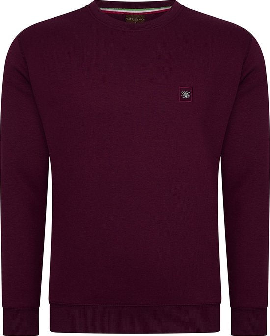 Cappuccino Italia - Herren Pullover Prato Pullover - Rot - Größe XXL