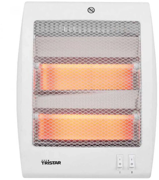 Tristar KA-5127 Elektroherd - 2 Einstellungen - Niedrige Wattzahl - Campingkocher 400-800 Watt - Umsturzschutz