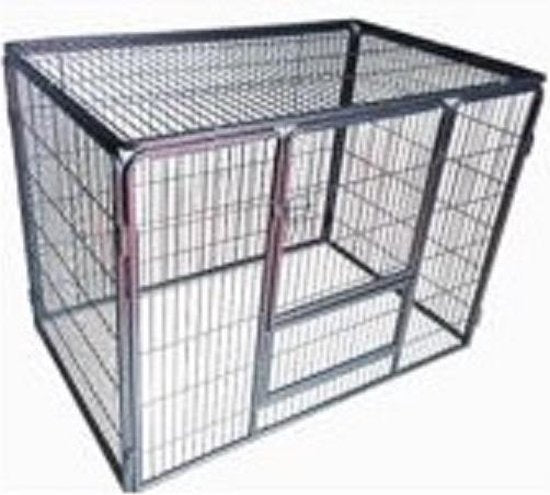 Topmast Welpenauslauf Laufstall Hundeauslauf Excellent + Dachpaneel 125 x 80 x 70 cm hoch + Bodenschutz
