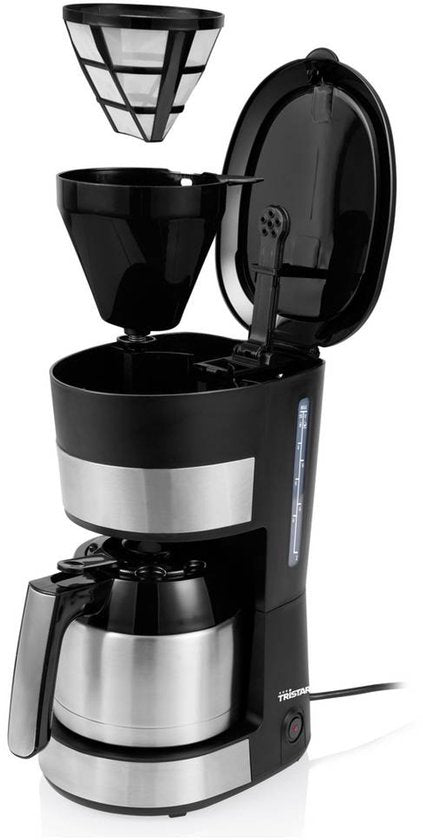 Tristar Filterkaffeemaschine 900W - CM-1283 - 1 L, 10 Tassen - Camping geeignet - Thermoskanne