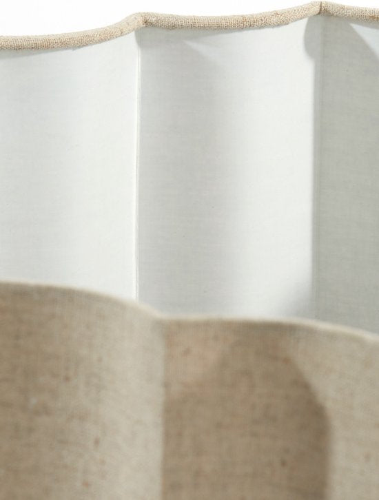 Light & Living Zylinder-Lampenschirm Disli – Creme – Ø 40 cm – Modern