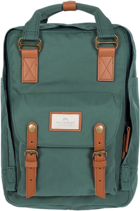 Doughnut Laptop-Rucksack / Rucksack / Schultasche - 14 Zoll - Macaroon 14 - Schiefergrün