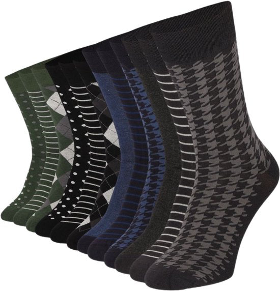 Bamboo Elements – Bambus-Socken für Herren – Socken für Damen – 12 Paar – 39–42 – Mode – Lange Socken – Herrensocken – Damensocken – Schweißhemmend – Langlebig