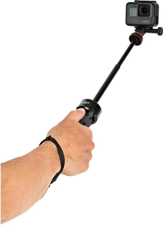 JOBY GripTight PRO TelePod – Stativ für Smartphones und GoPro – Arbeitshöhe: 20,8 – 63,5 cm – Schwarz