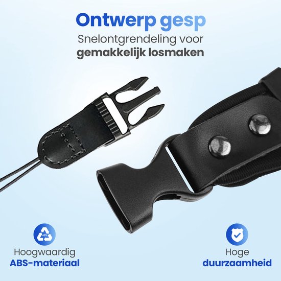 Garpex® Kamera-Handschlaufe – Komfortables Design – Verstellbares Handgelenkband