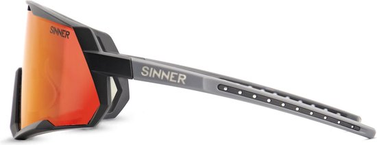 Sinner Pace Sonnenbrille - Mattschwarz - Bicycle-Glas