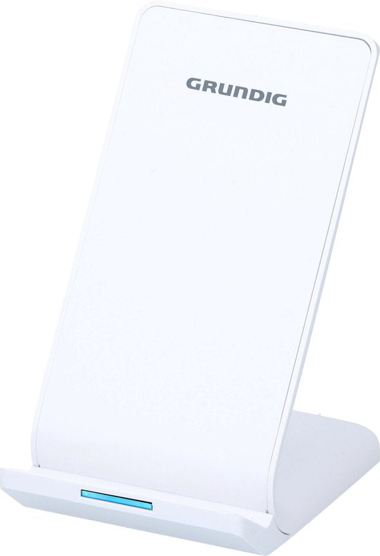Grundig Wireless Phone Charger - Ladestation - für Smartphone - Schlankes Design - Weiß