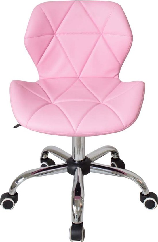 Bürostuhl modernes Design - Chefsessel - höhenverstellbar - rosa