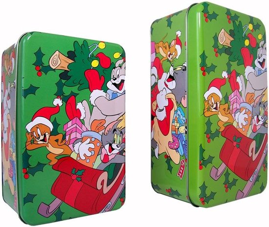 Weihnachtsdosen Tom & Jerry - 2 Stück