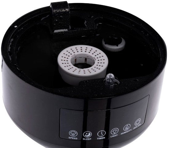 Grundig Luftbefeuchter HD-1903A – Ultraschall-Luftbefeuchter 4,3 l – mit Timer und Nachtlicht – inkl. Fernbedienung – Schwarz