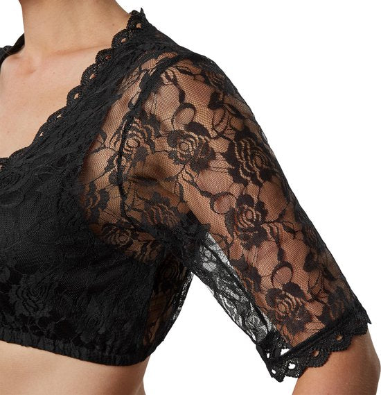 Dressforfun Faschingskostüm Dirndlbluse Resi – Damen – Größe XXL