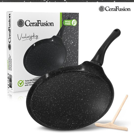 CeraFusion Pfannkuchenpfanne 22 cm - Induktion - Pfannkuchenpfanne - Pfannkuchenpfanne - Pfannkuchenpfanne - Krepppfanne