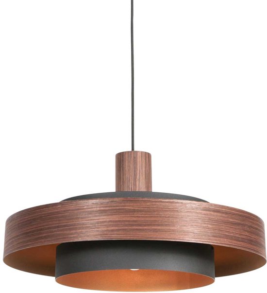 Anne Lighting - Hängeleuchte - Flinter - braun - Metall - Ø 50cm - E27 - 3329E