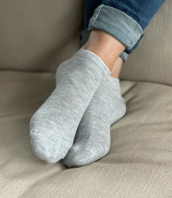 Bamboo Elements – Sneaker-Socken, 12er-Pack – gemischt – 43–46 – Bambus-Socken – Sneaker-Socken für Herren – Sneaker-Socken für Damen – Sneaker-Socken